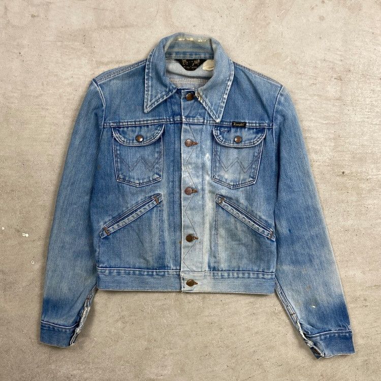 80年代 USA製 黒三角タグ Wrangler ラングラー 126MJ デニムジャケット