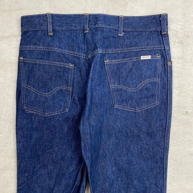 70年代 Carhartt カーハート フレアデニムパンツ メンズW35 古着 70s