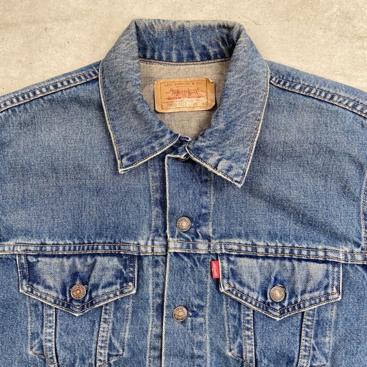 90年代 USA製 Levi's リーバイス 70505 0217 デニムジャケット 4th