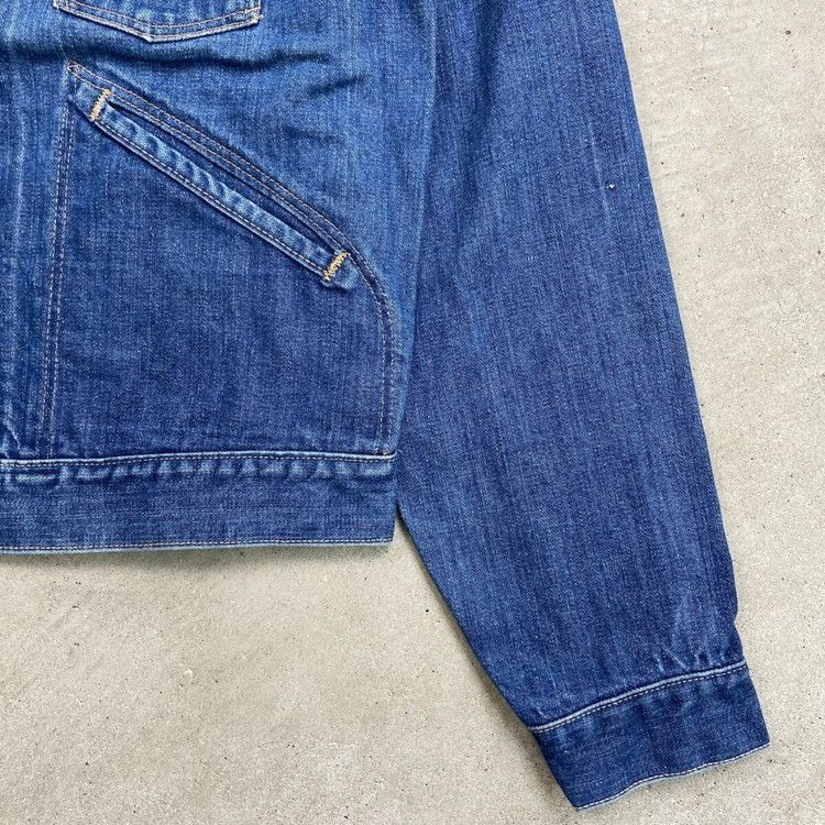 70年代 USA製 黒タグ Wrangler ラングラー 124MJ デニムジャケット
