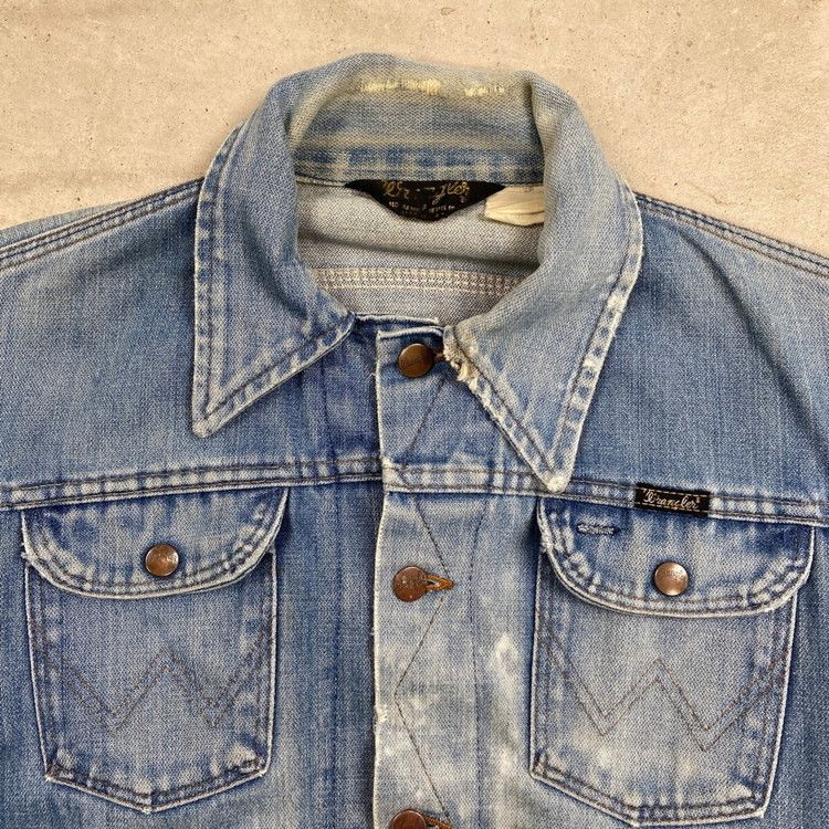 80年代 USA製 黒三角タグ Wrangler ラングラー 126MJ デニムジャケット