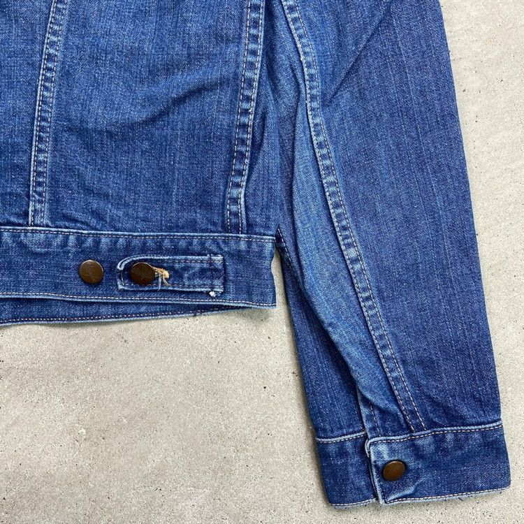 Wrangler 70s USA製 124MJ 古着 ヴィンテージ 70年代 USA製 黒タグ Wrangler ラングラー 124MJ デニムジャケット