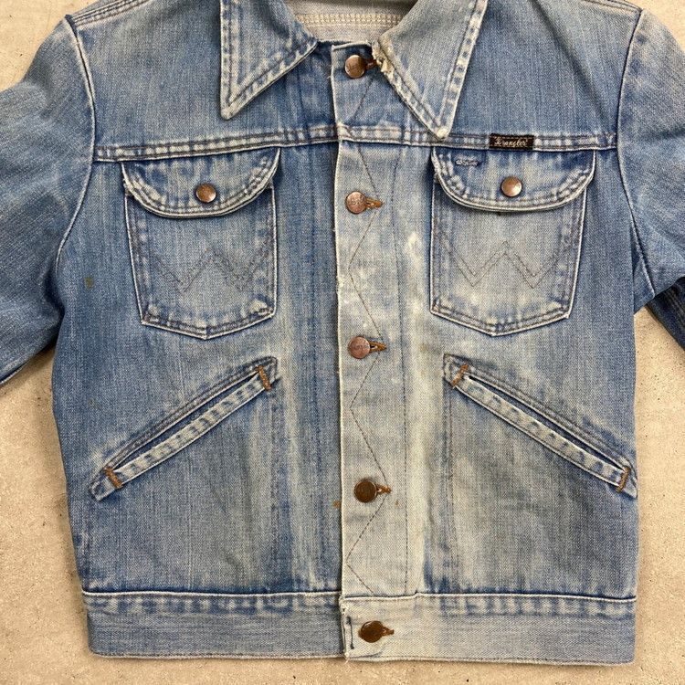 80年代 USA製 黒三角タグ Wrangler ラングラー 126MJ デニムジャケット