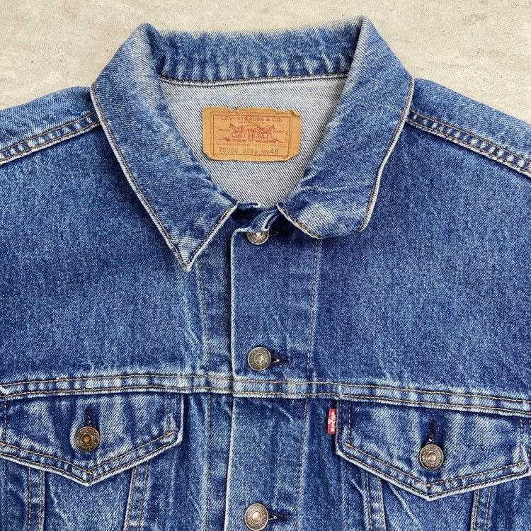 80年代 USA製 Levi's リーバイス 70506 0216 デニムジャケット メンズ