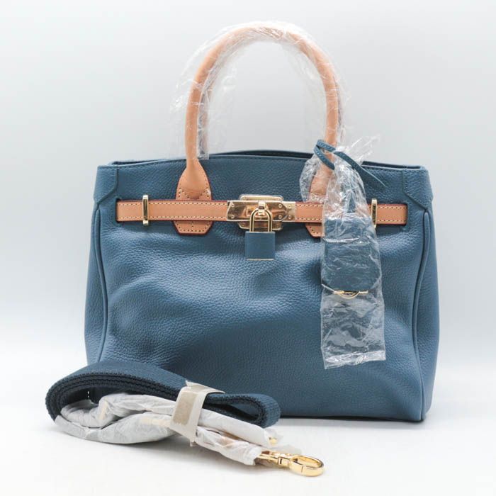 レノマ ハンドバッグ 未使用 2way ショルダーバッグ レザー 南京錠 鞄 