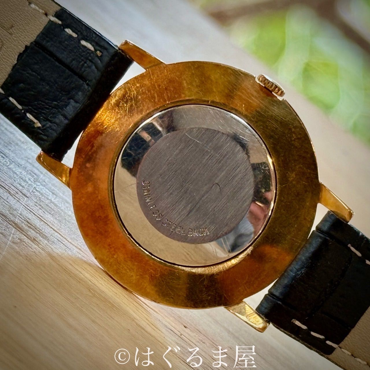 1950年代製造 ベンラス 2針 手巻きメンズウォッチ ゴールドケース OH済み 1950年代製造 ベンラス 2針 手巻きメンズウォッチ ゴールドケース OH