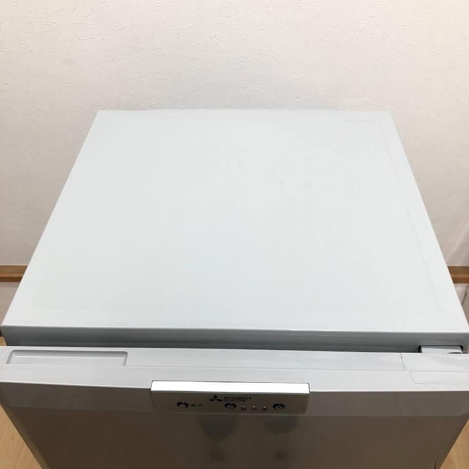 ss8436 【中古】 三菱 冷凍庫 121L MF-U12Y-S シルバー MITSUBISHI