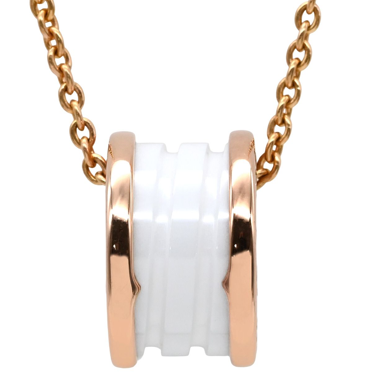 BVLGARI ブルガリ B.zero1 ネックレス18Kローズゴールド】 | ヤマダ