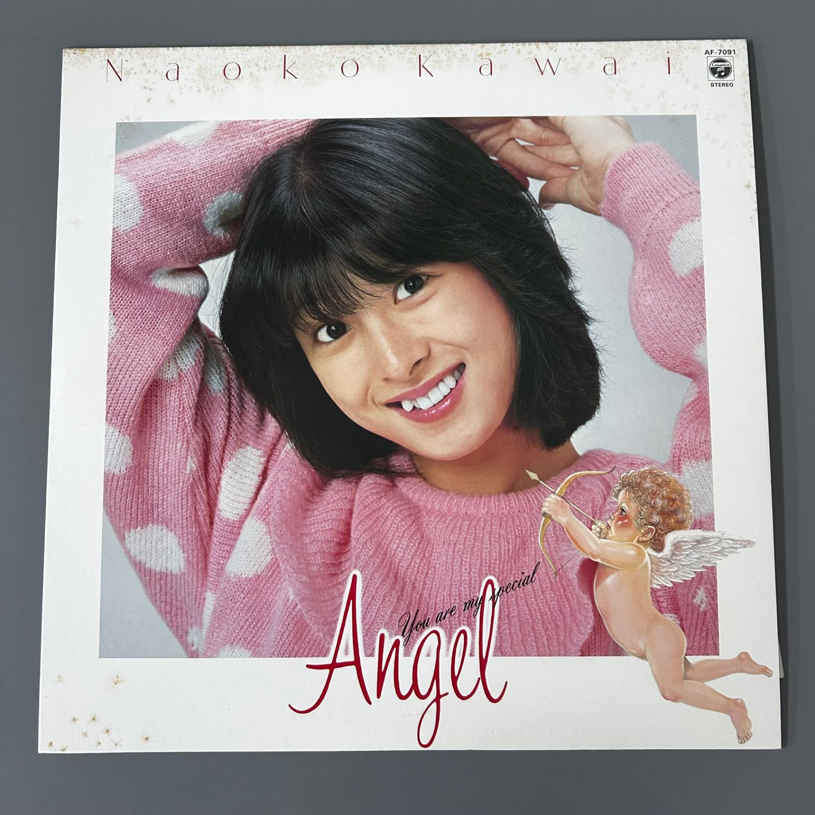 河合奈保子 レコード 3枚セット LP LOVE Angel Naoko 22 昭和レトロ