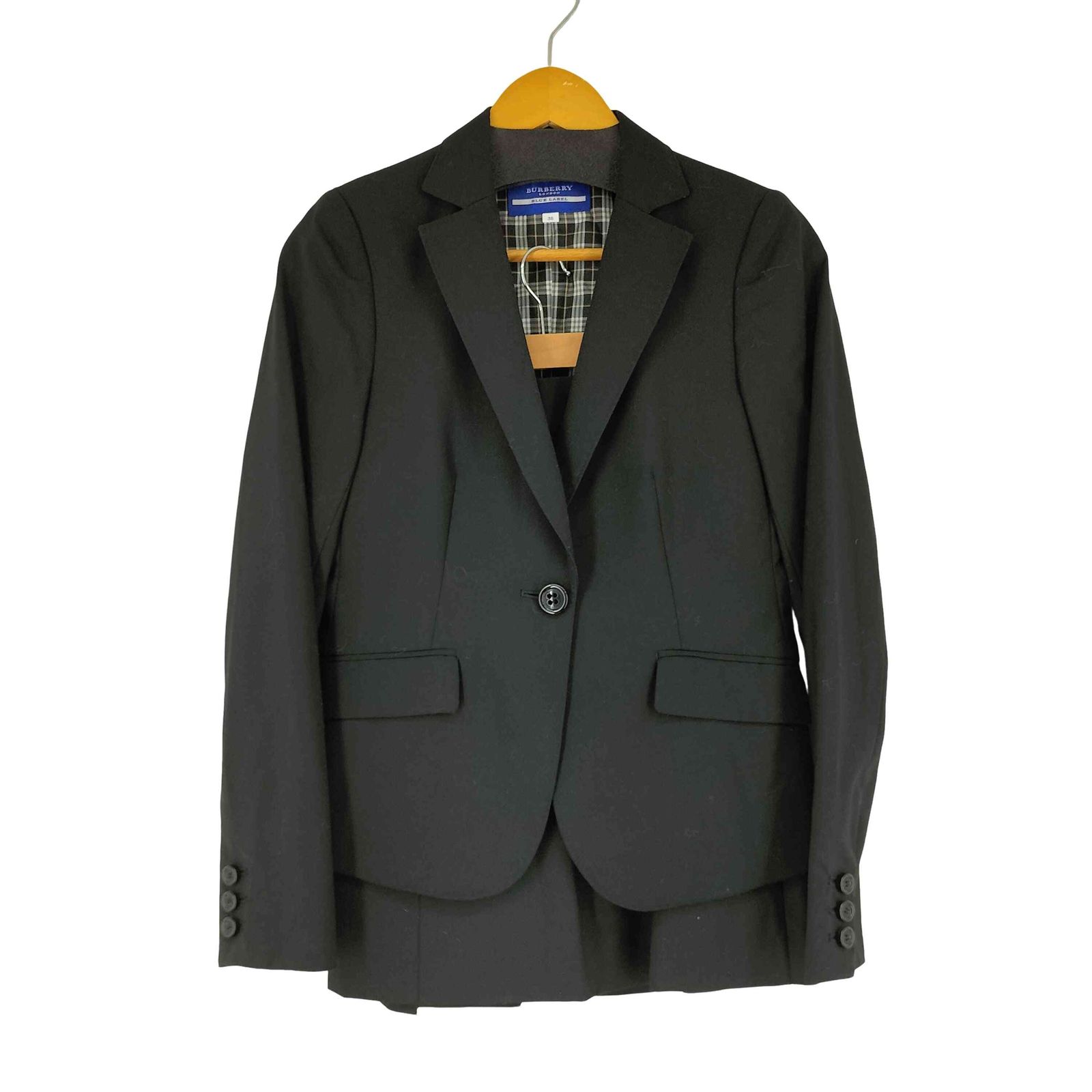バーバリーブルーレーベル BURBERRY BLUE LABEL セットアップ 裏地 