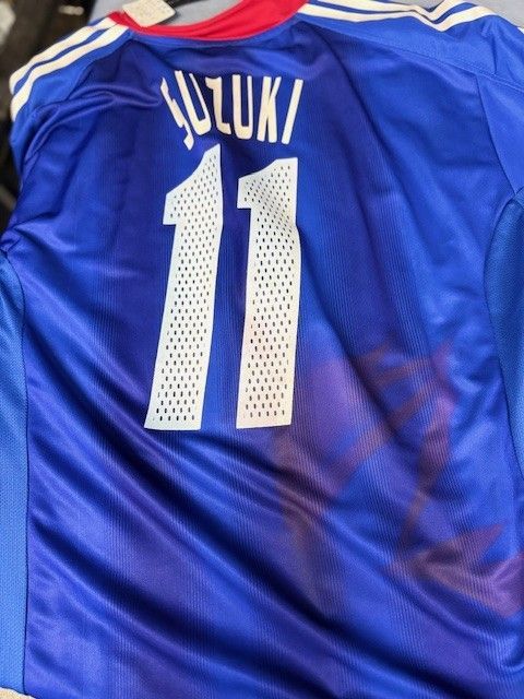 サッカー日本代表 BLUE PRIDE 2004 鈴木 隆行元選手 11番 プリント