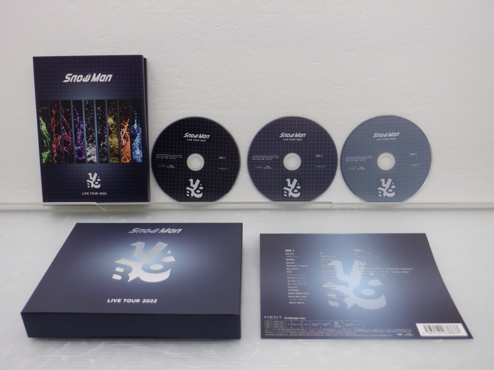 Snow Man Blu-ray LIVE TOUR 2022 Labo. 初回盤 3BD - メルカリ