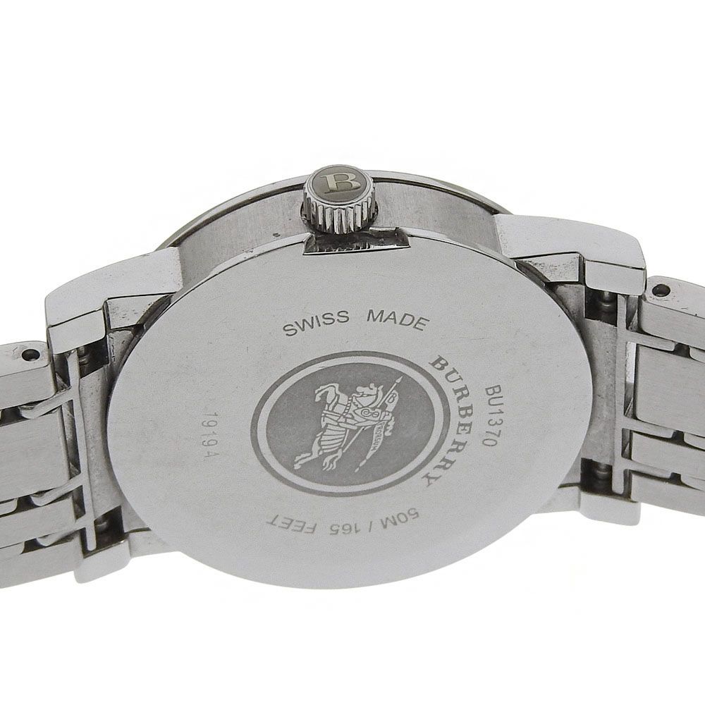 BURBERRY】バーバリー ヘリテージ 12Pダイヤ BU1370 ステンレス