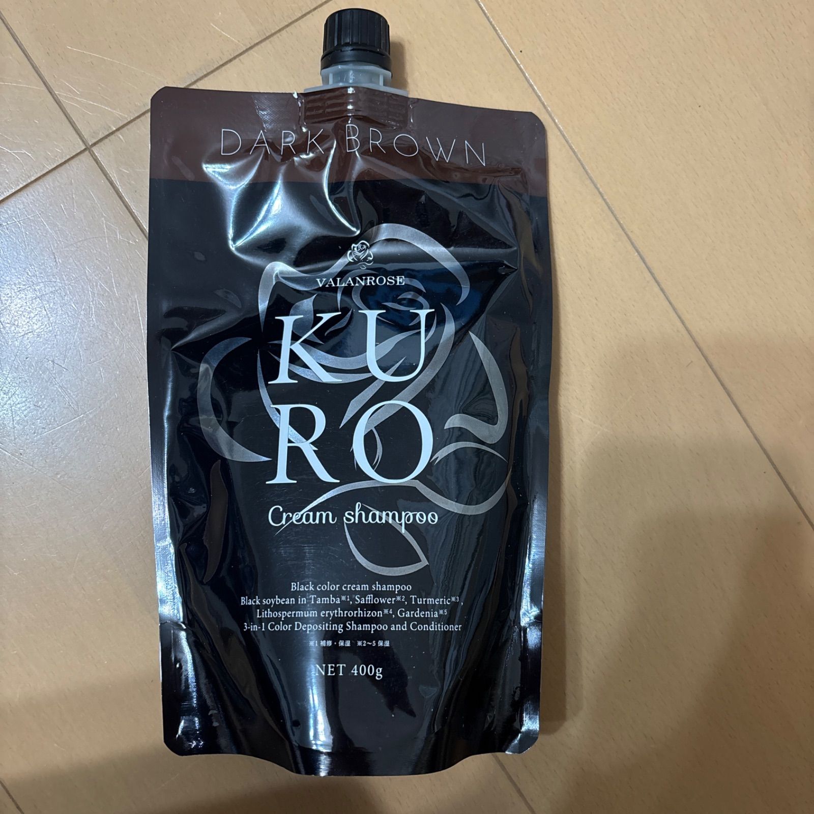 B.VALANCE バランローズ KUROクリームシャンプー 400g 白髪染め 新品未