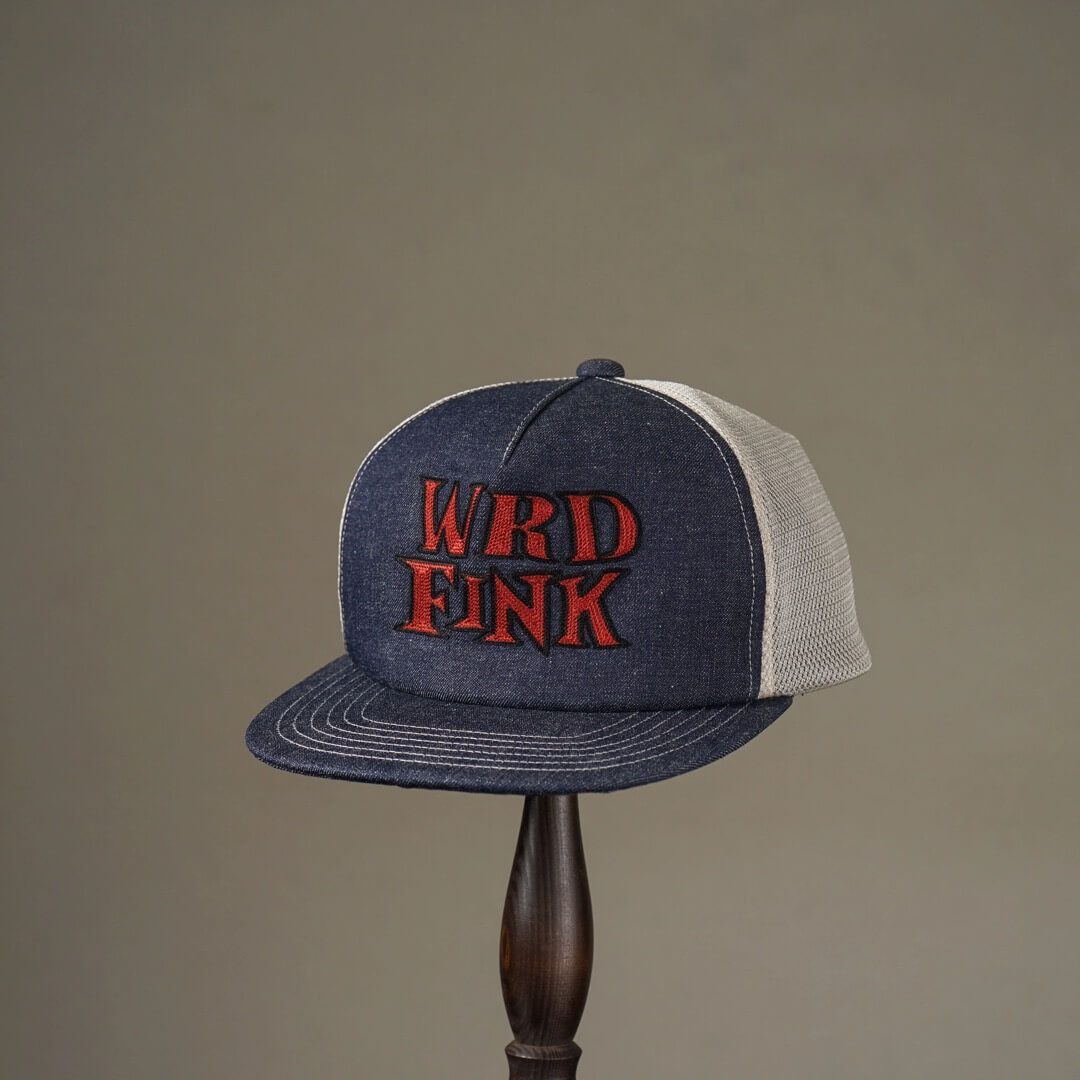 ウィアード デニム トラッカー キャップ メンズ WEIRDO WRD FINK