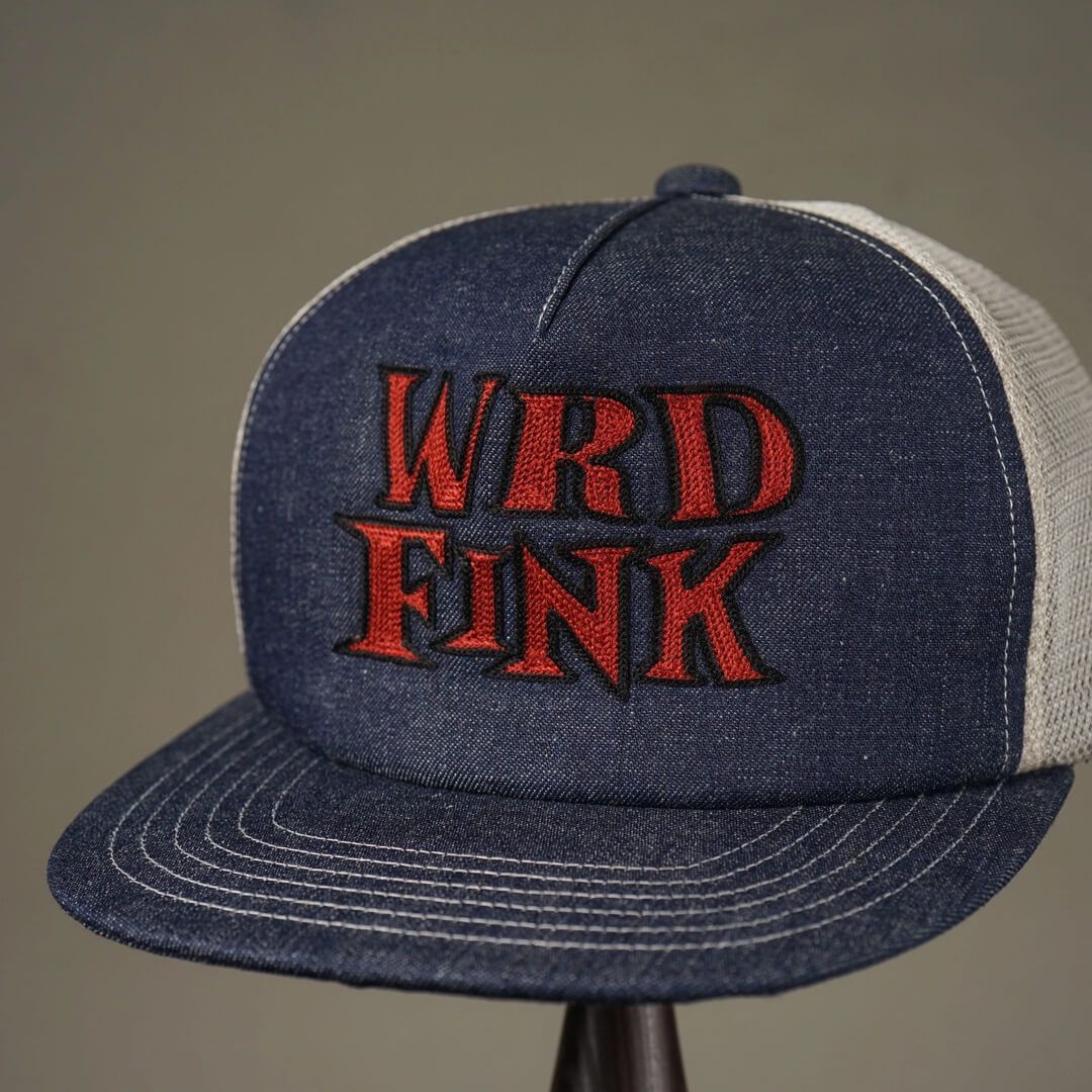 ウィアード デニム トラッカー キャップ メンズ WEIRDO WRD FINK