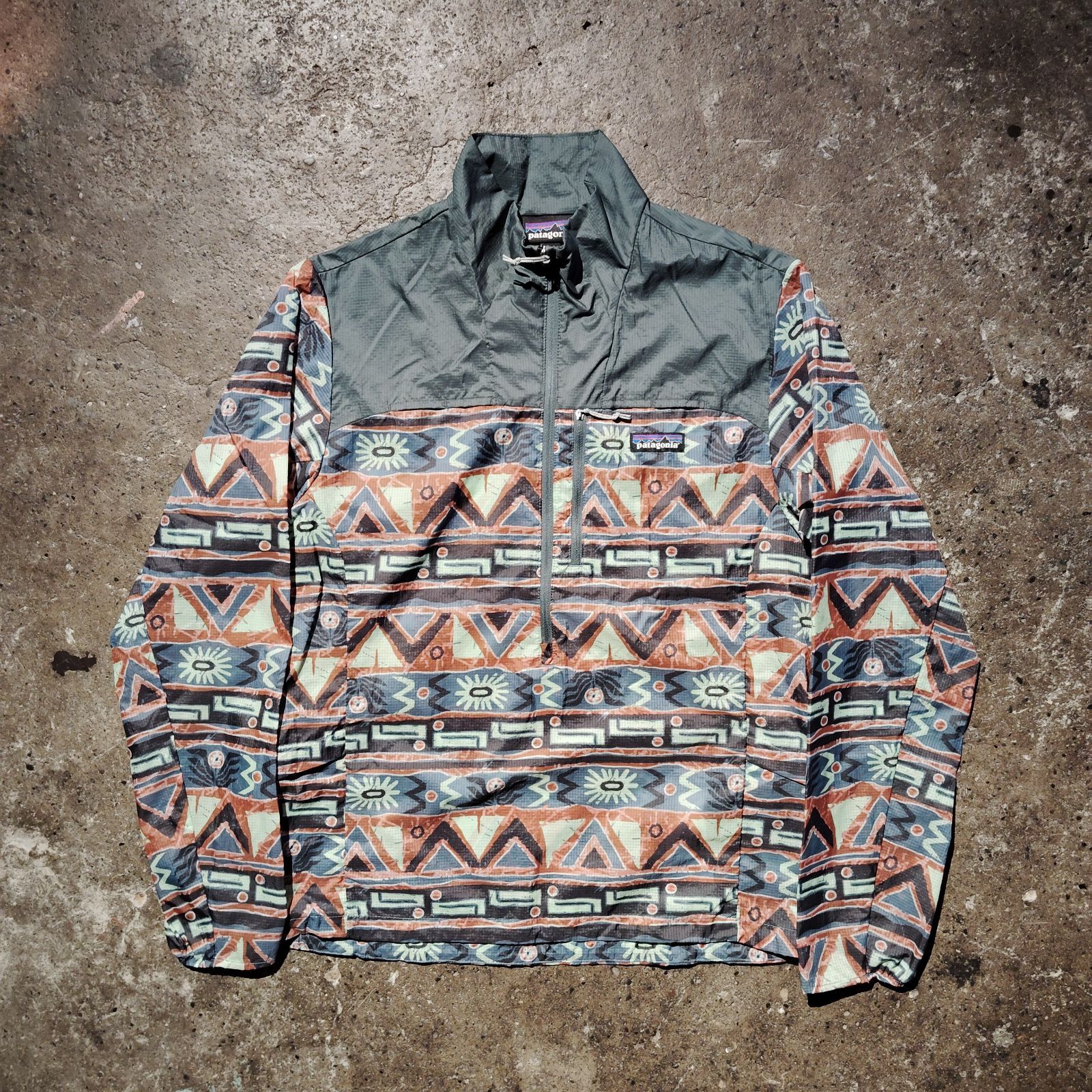 Patagonia 24ss MESH HOUDINI STASH 1/2 ZIP PULLOVER XS パタゴニア