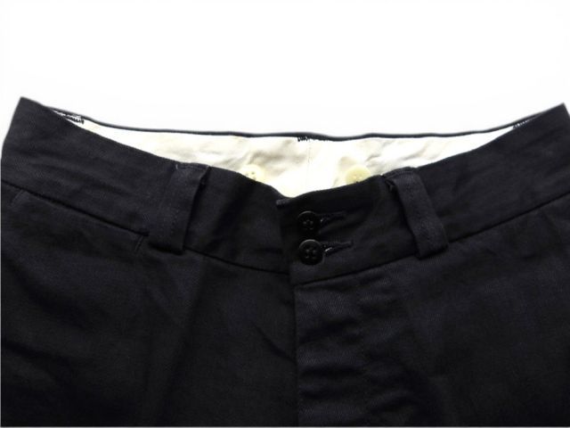 AT LAST&CO STRIPE TROUSERS BLACK サイズ30 アットラスト トラウザー