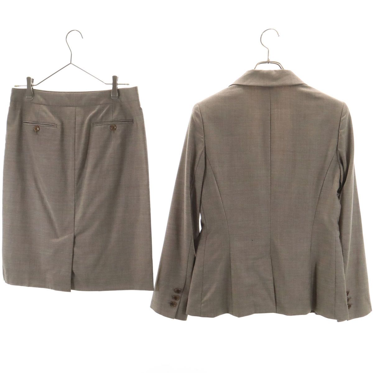 theory luxe セオリーリュクス 日本製 ウール スカートスーツ 上下