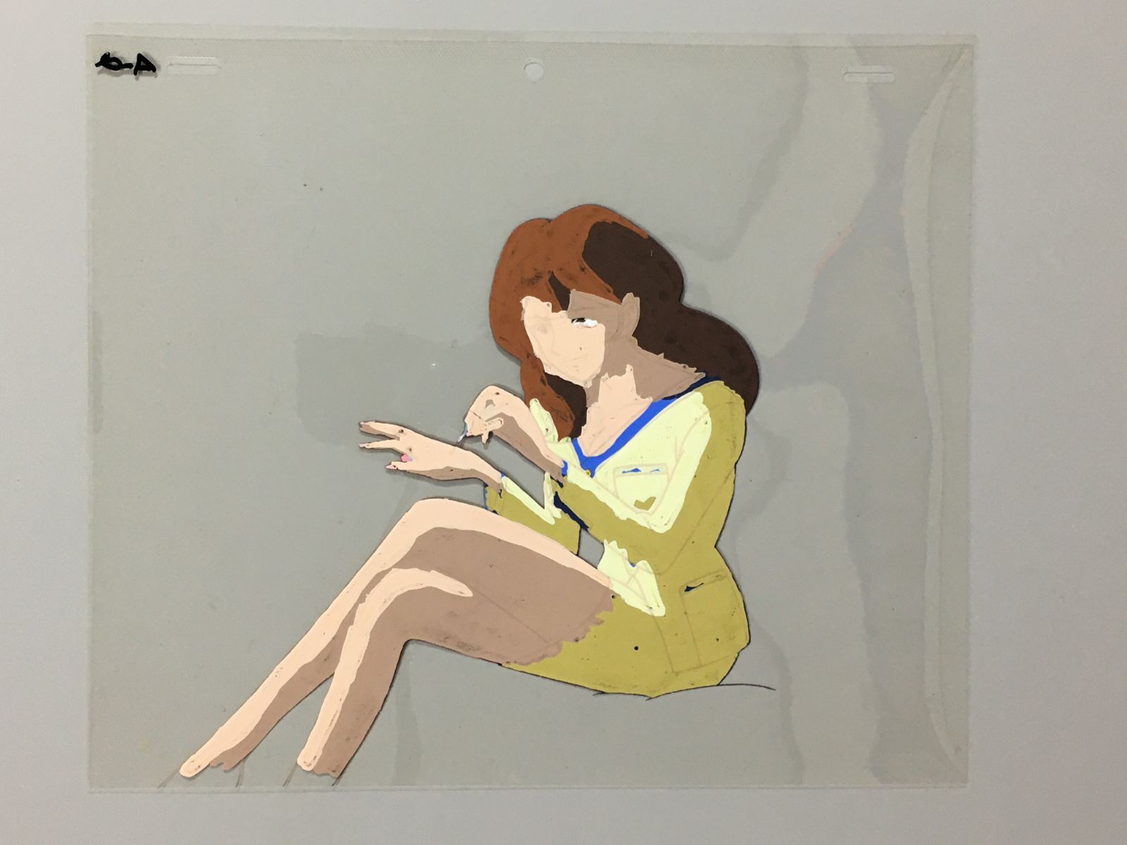 0QJ16◇当時物 ルパン3世 峰不二子 セル画 動画のみ/アニメグッズ モンキー