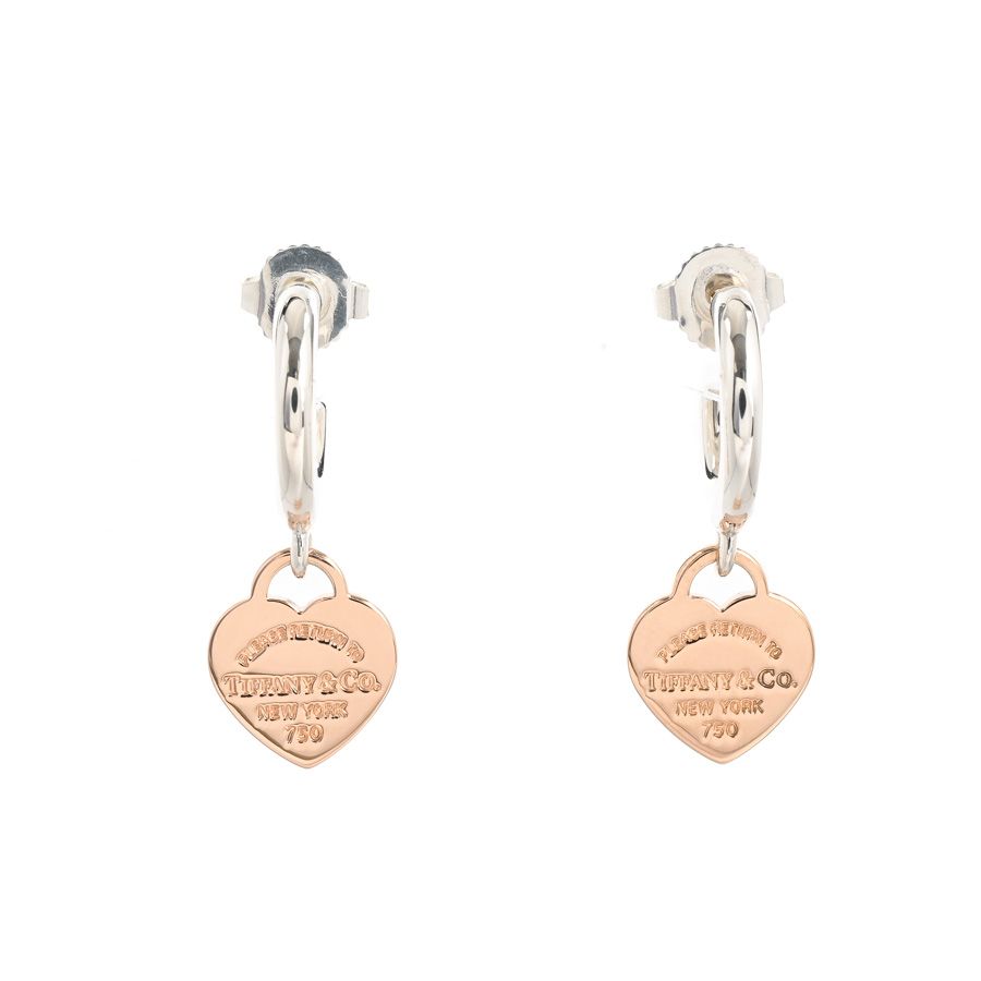 TIFFANY&Co. ティファニー ピアス リターントゥハート - メルカリ