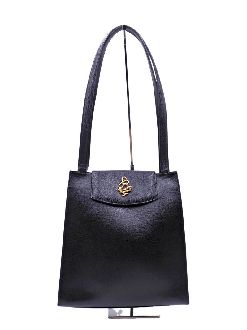 SONIA RYKIEL ソニアリキエル トート バッグ 黒 □□ レディース