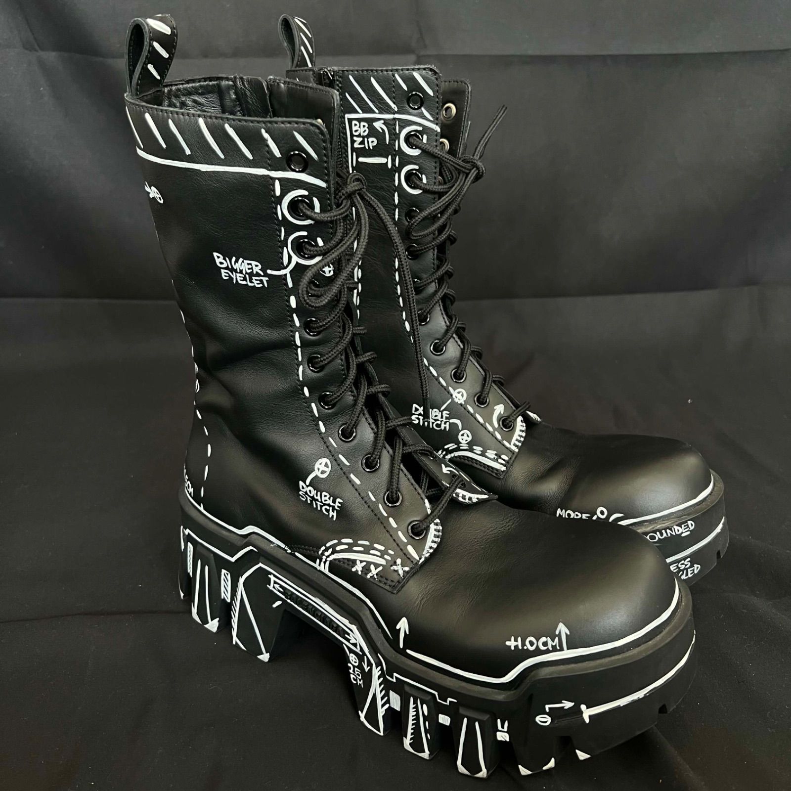 T 【美品】 BALENCIAGA Bulldozer Boot バレンシアガ ブルドーザー
