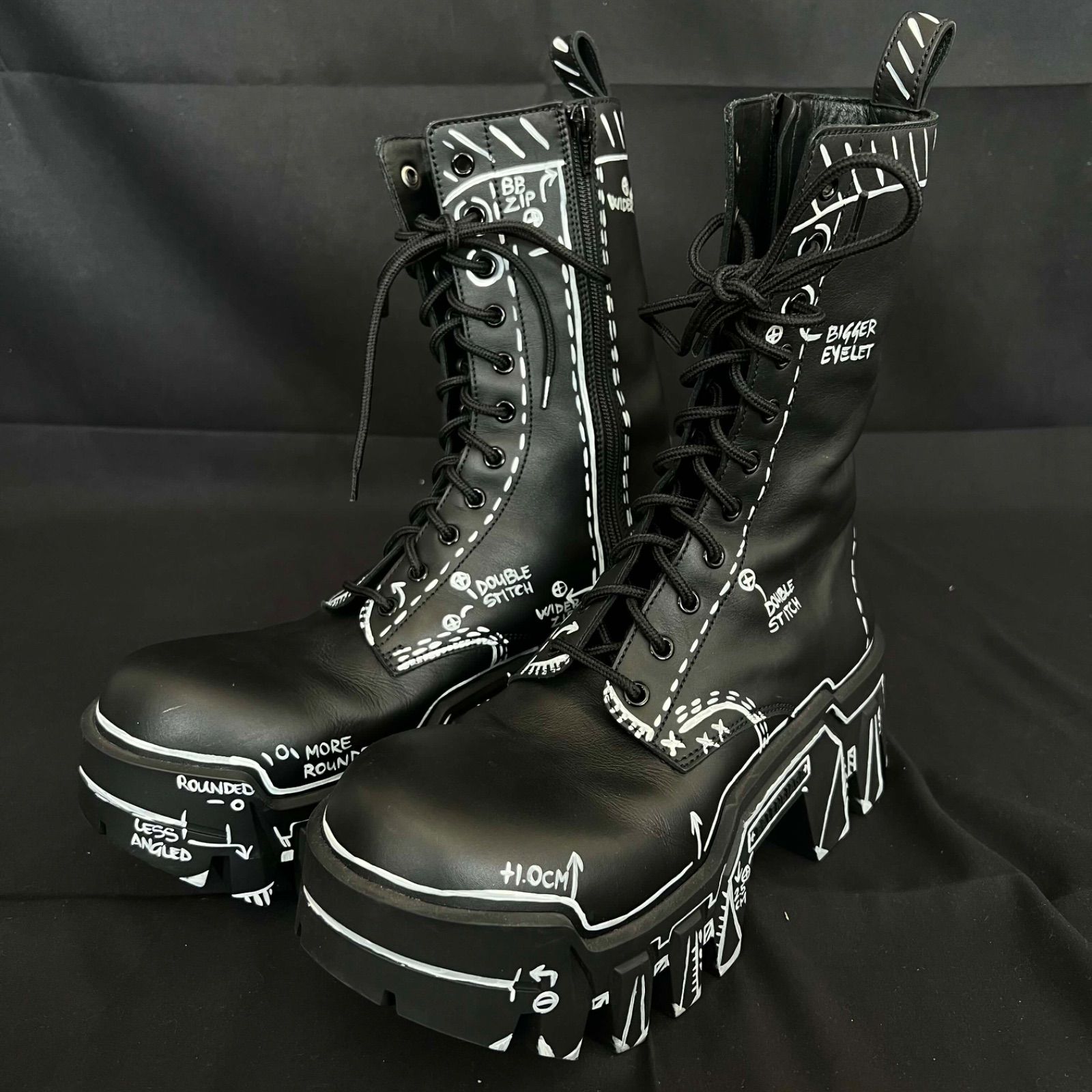 T 【美品】 BALENCIAGA Bulldozer Boot バレンシアガ ブルドーザー