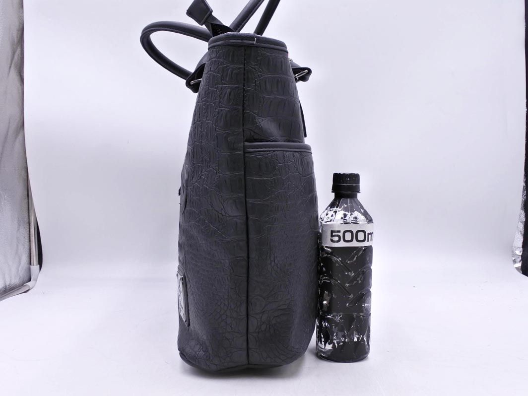 Roen ロエン レザー スカル トート バッグ 黒 □□ メンズ - メルカリ