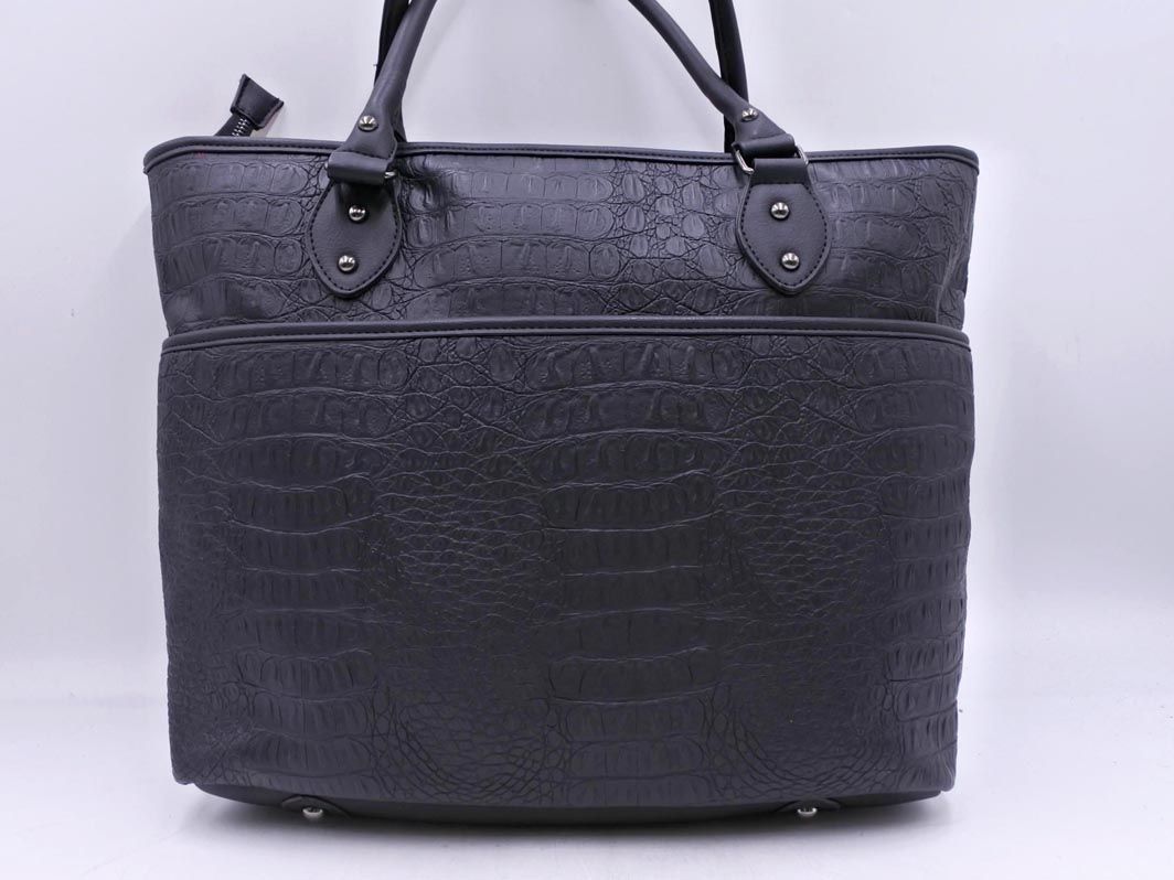 Roen ロエン レザー スカル トート バッグ 黒 □□ メンズ - メルカリ