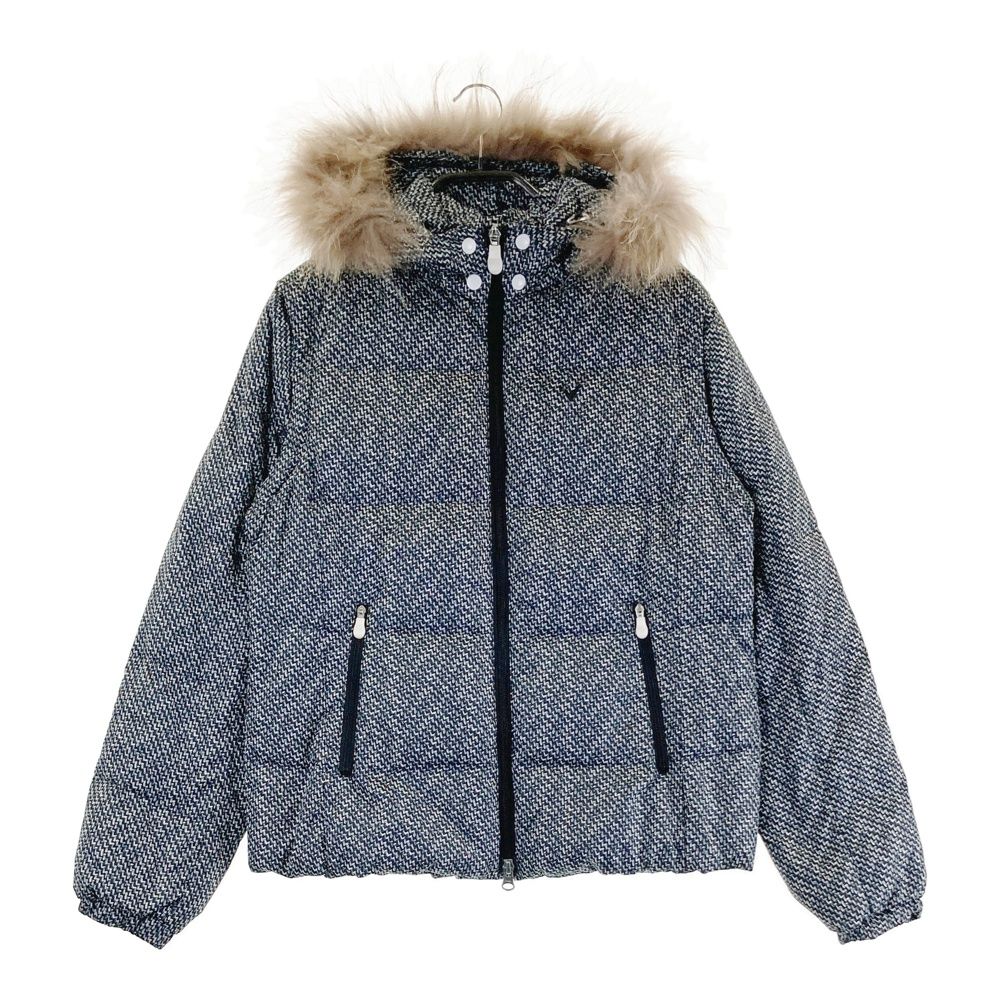 サイズ：M CALLAWAY キャロウェイ 多機能ダウンジャケット ファー付 総