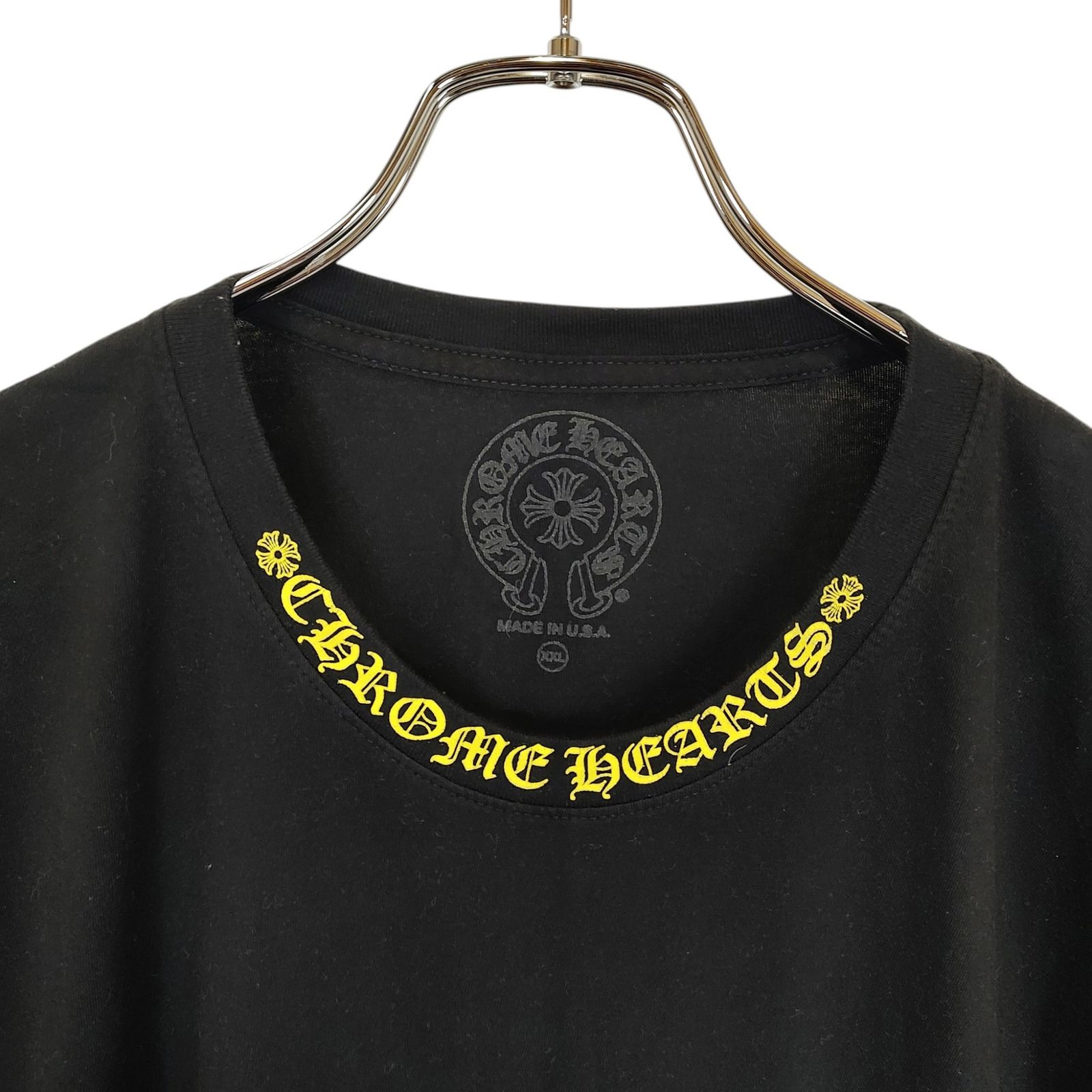 Chrome Hearts - CHROME HEARTS クロムハーツ NECK LOGO S⁄S TEE 