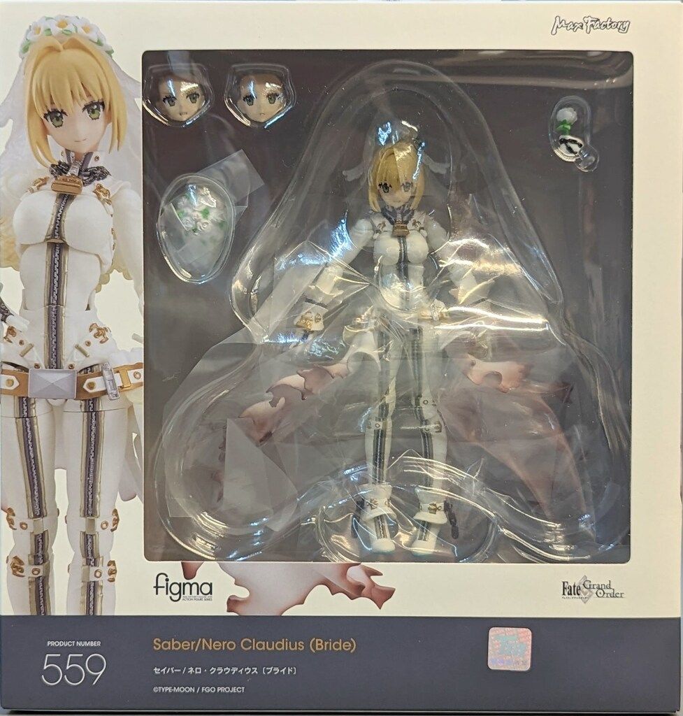MAXFACTORY figma セイバー/ネロ・クラウディウス(ブライド) 特典付