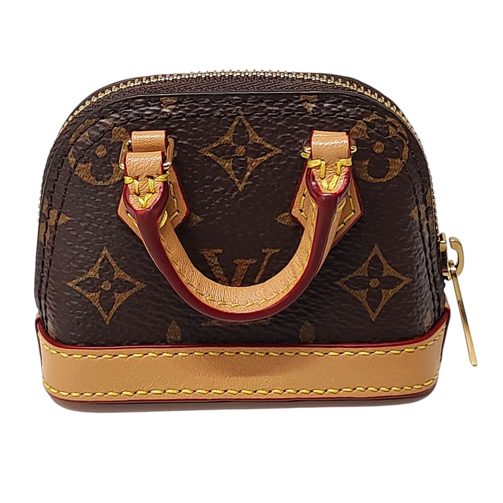 LOUIS VUITTON ルイ・ヴィトン バッグチャーム ミクロ アルマ 