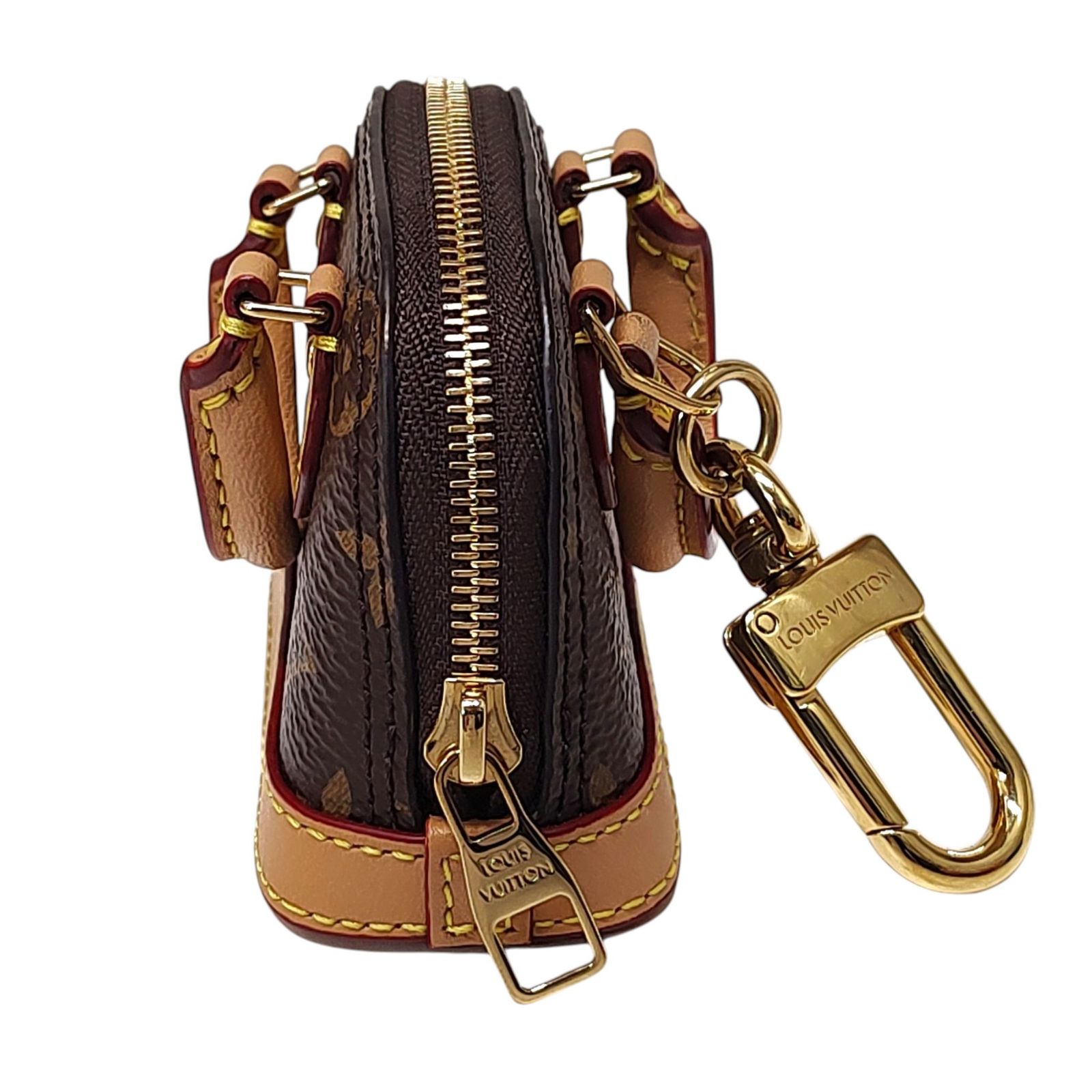 LOUIS VUITTON ルイ・ヴィトン バッグチャーム ミクロ アルマ 