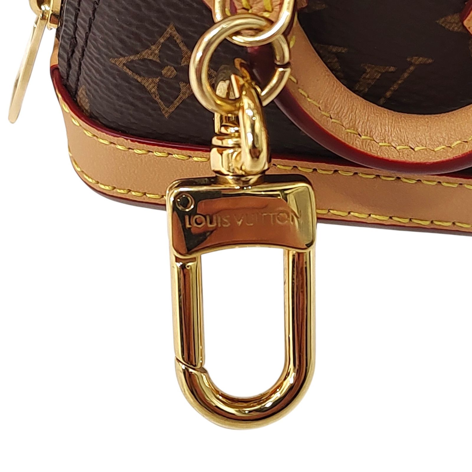LOUIS VUITTON ルイ・ヴィトン バッグチャーム ミクロ アルマ 