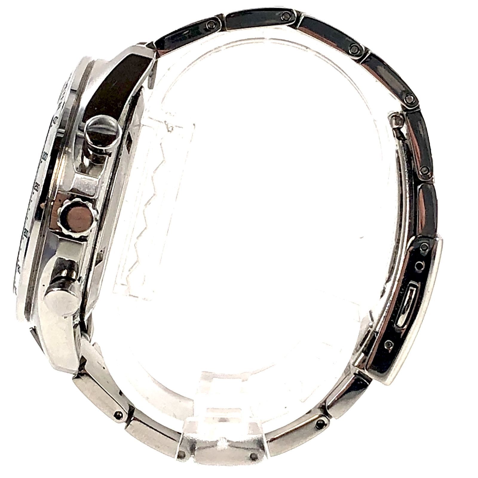 SEIKO セイコー 8T63-00D0 クロノグラフ デイト SS/QZ グリーン文字盤