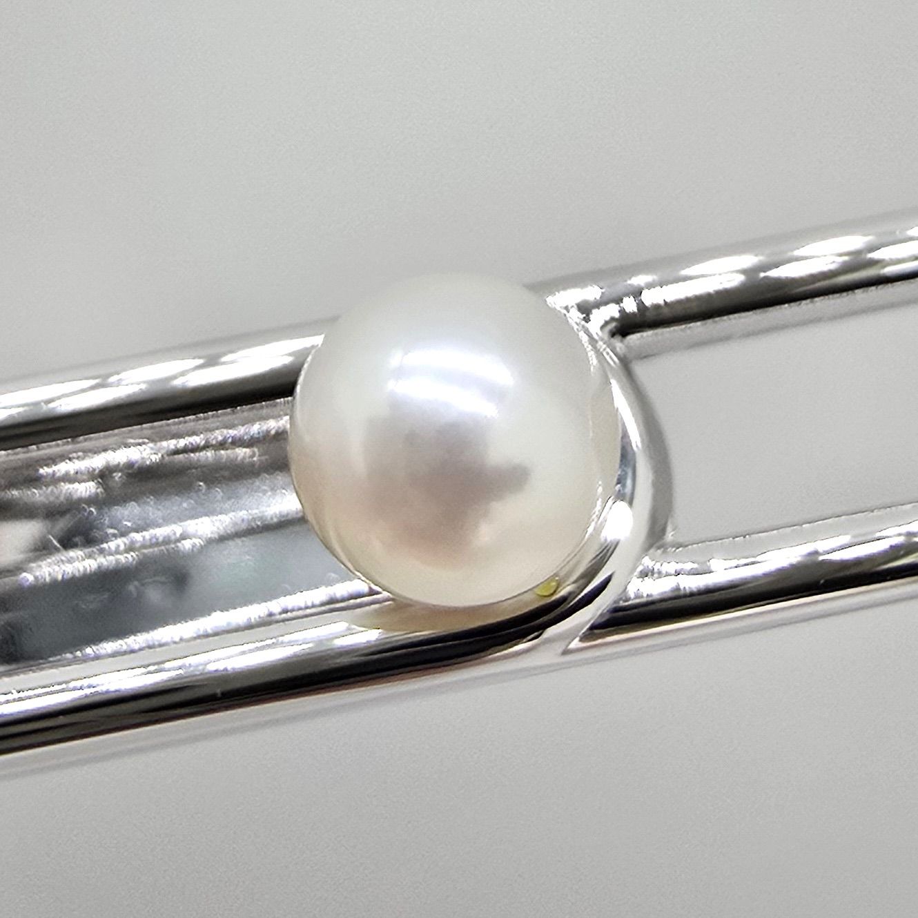 MIKIMOTO ミキモト パール ネクタイピン アコヤ真珠 珠6.1㎜ 長さ5.6