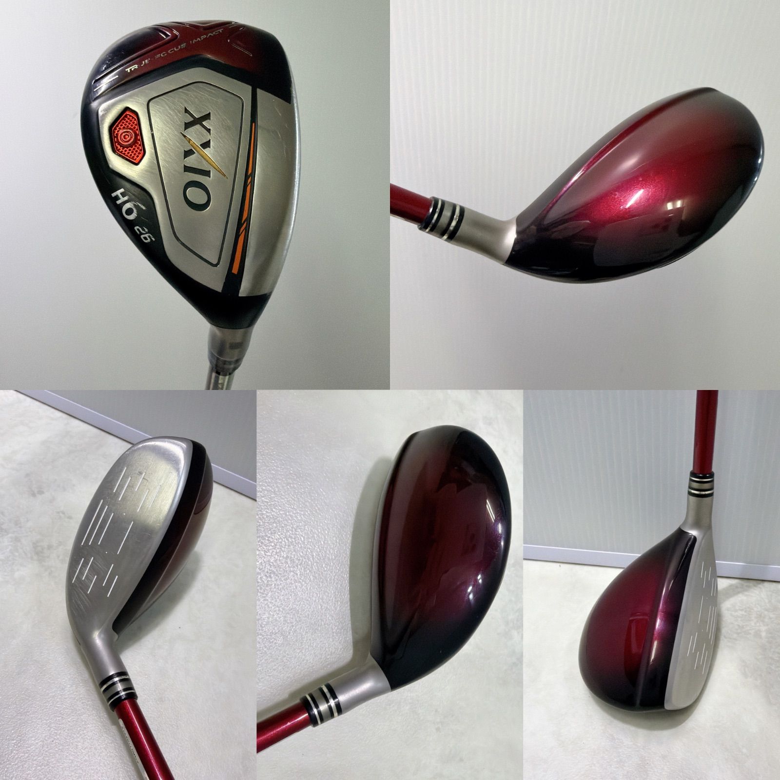 希少H6 良品 DUNLOP MP1000 XXIO10 ゼクシオテン 6番UT 26度 純正