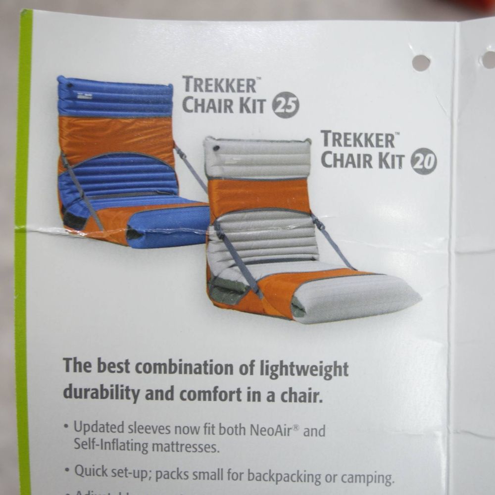 極美品 サーマレスト THERMAREST TREKKER CHAIR KIT - メルカリ