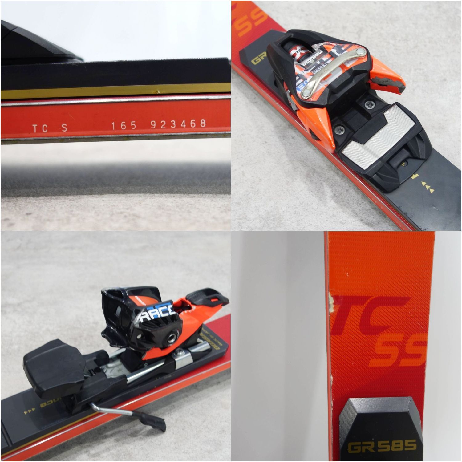 オガサカ OGASAKA TC-SS 165cm ビンディング MARKER R - メルカリ