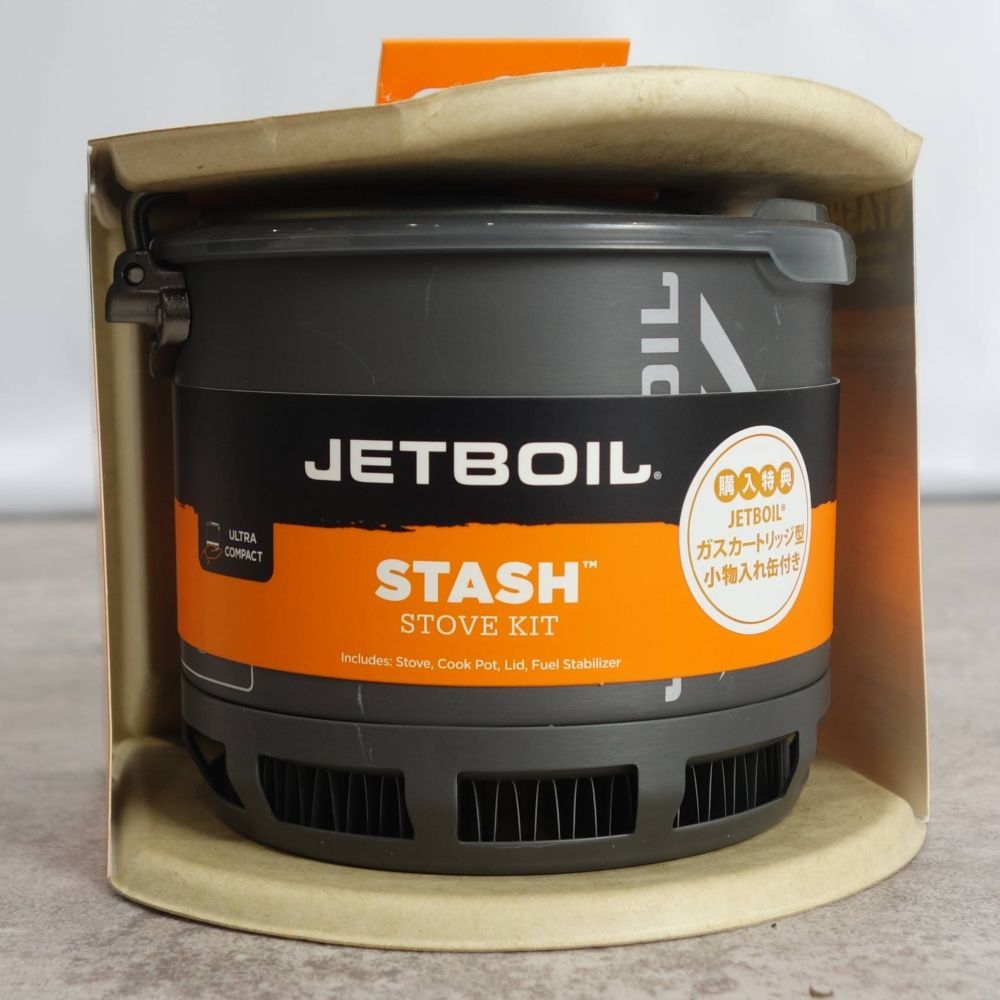【新品未使用】ジェットボイル スタッシュ 未使用 ジェットボイル JETBOIL Stash スタッシュ コンパクト クッ