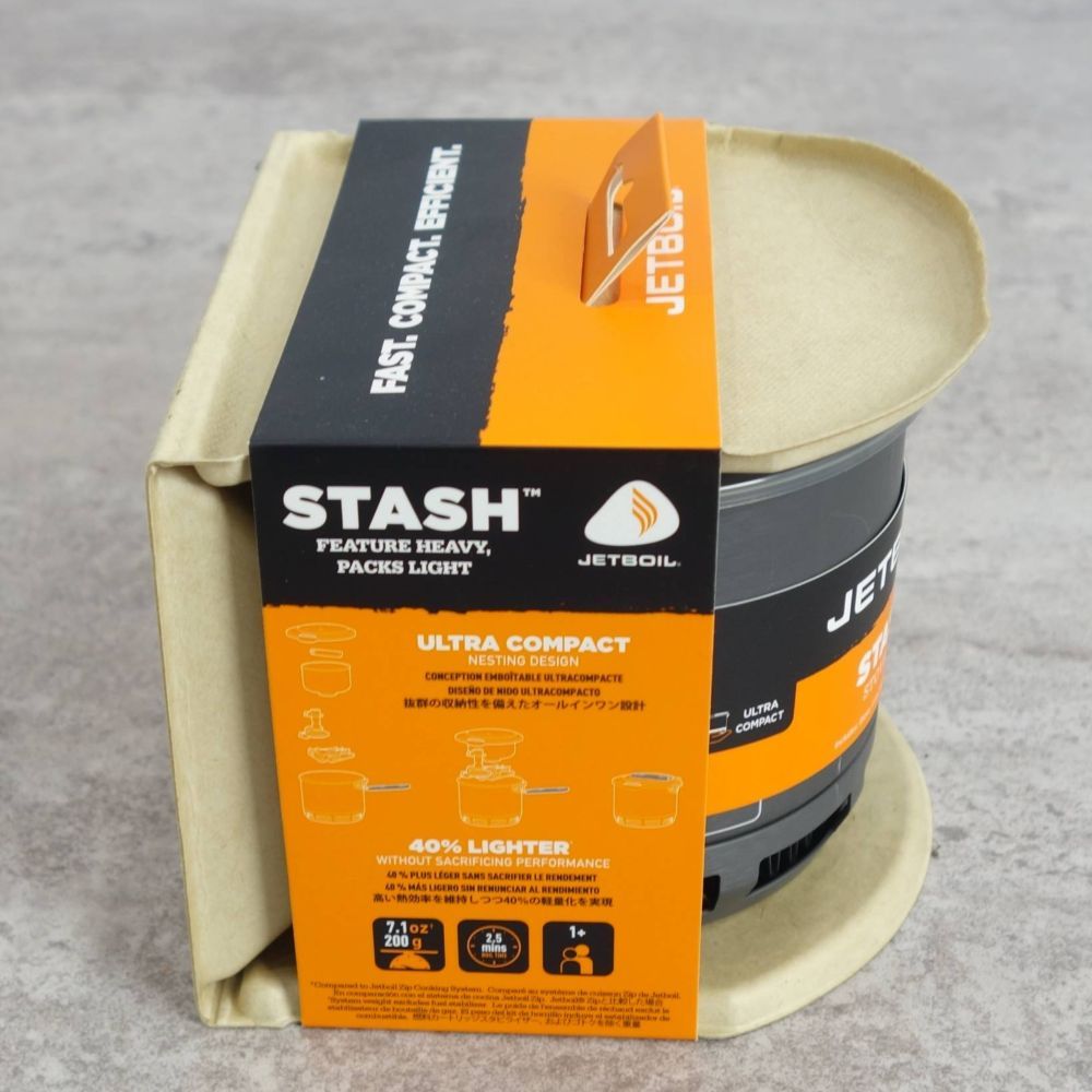 JETBOIL スタッシュ　未使用品 使用1回 JETBOILスタッシュ(STASH) 美品 【公式通販】