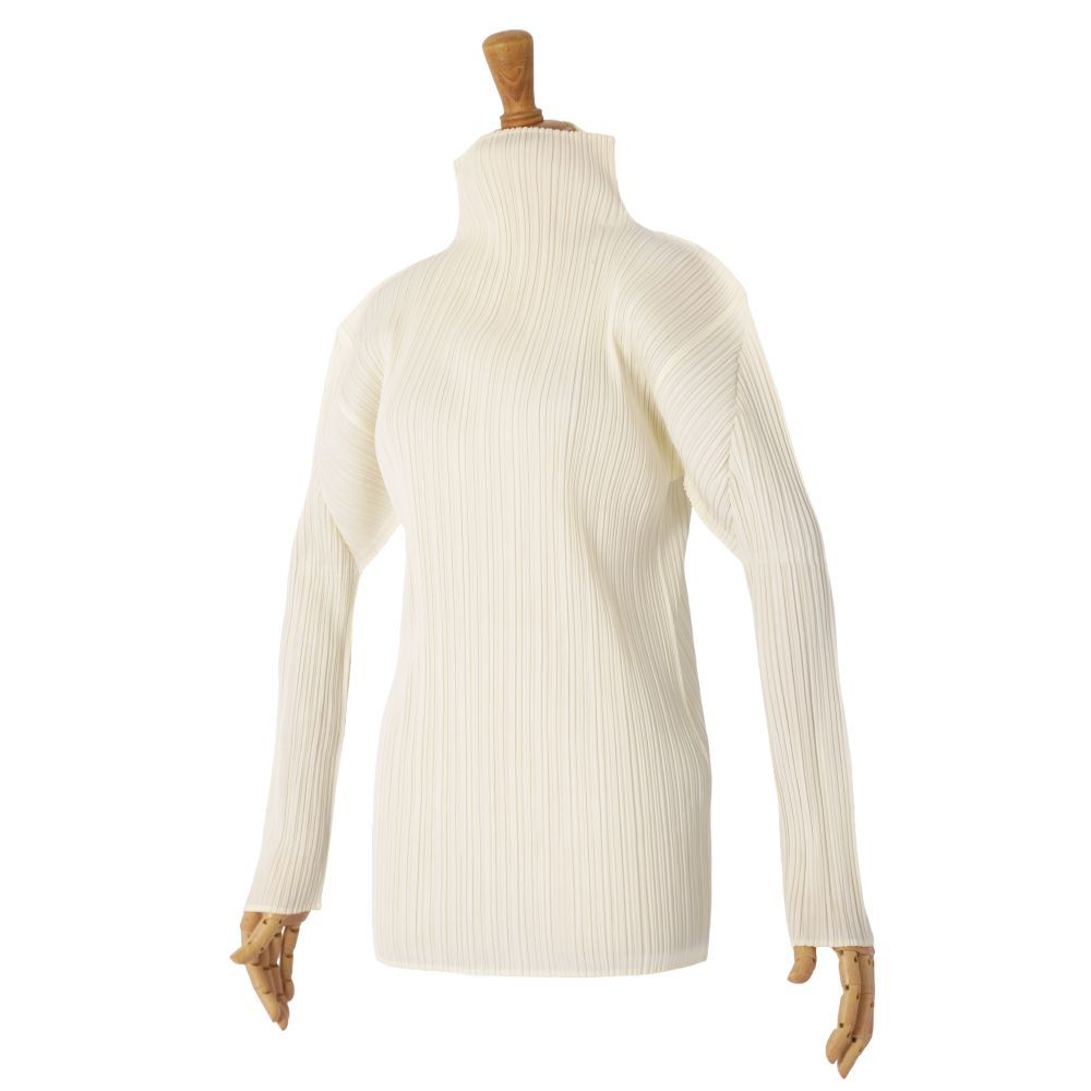 美品 プリーツプリーズ イッセイミヤケ PLEATS PLEASE シャツ ブラ