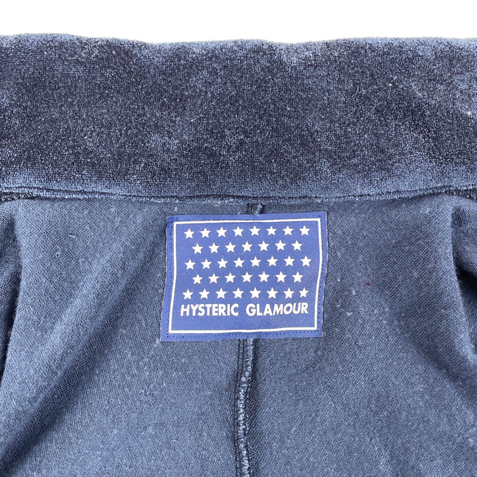 HYSTERIC GLAMOUR ヒステリックグラマー 2CJ-2160 ベロア トラック 
