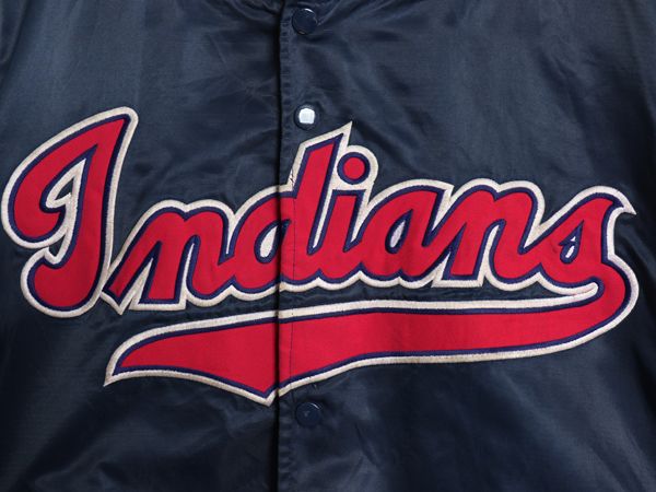 お得なクーポン配布中!】 90's インディアンズ ナイロン サテン