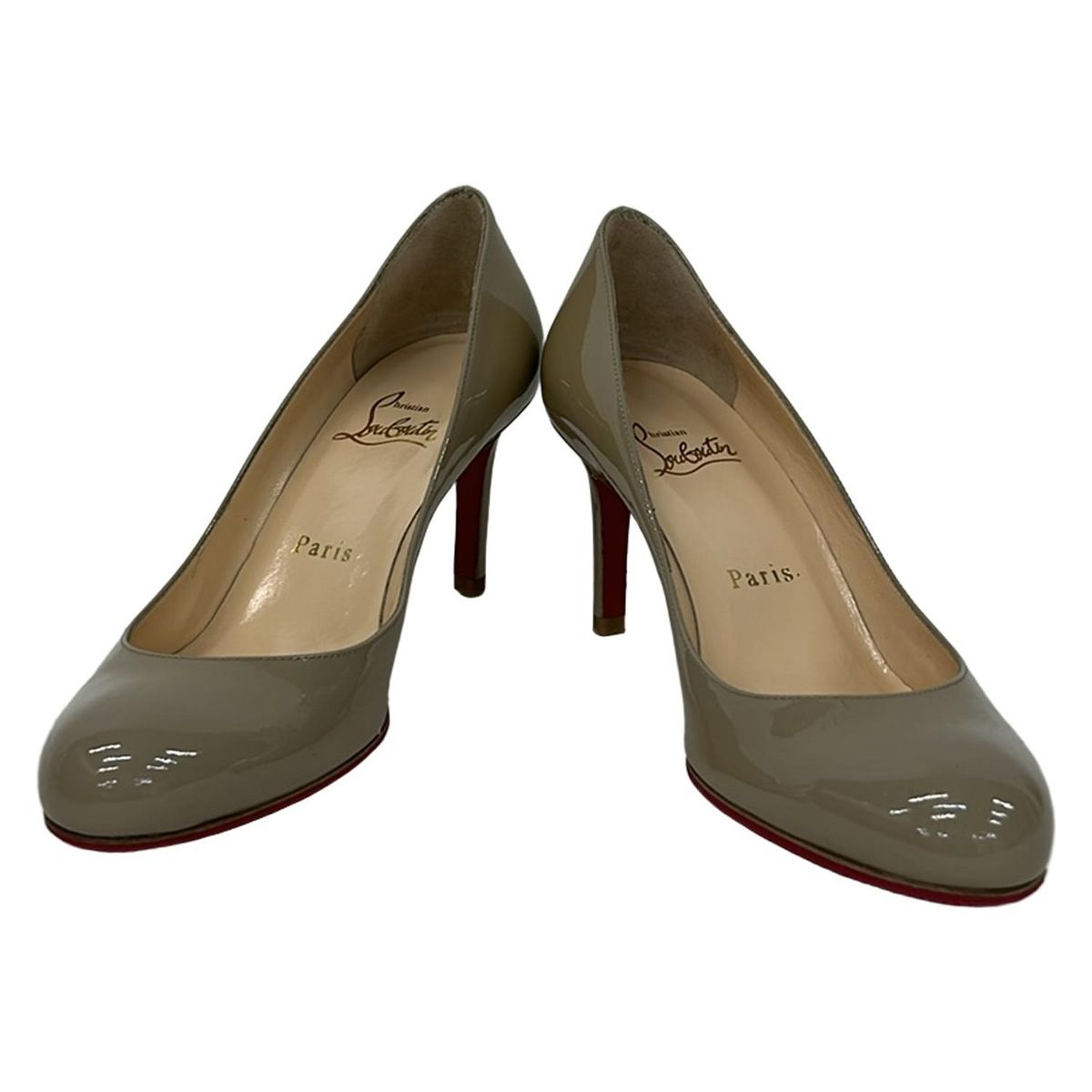 CHRISTIAN Christian Louboutin◇パンプス/36/ベージュ LOUBOUTIN