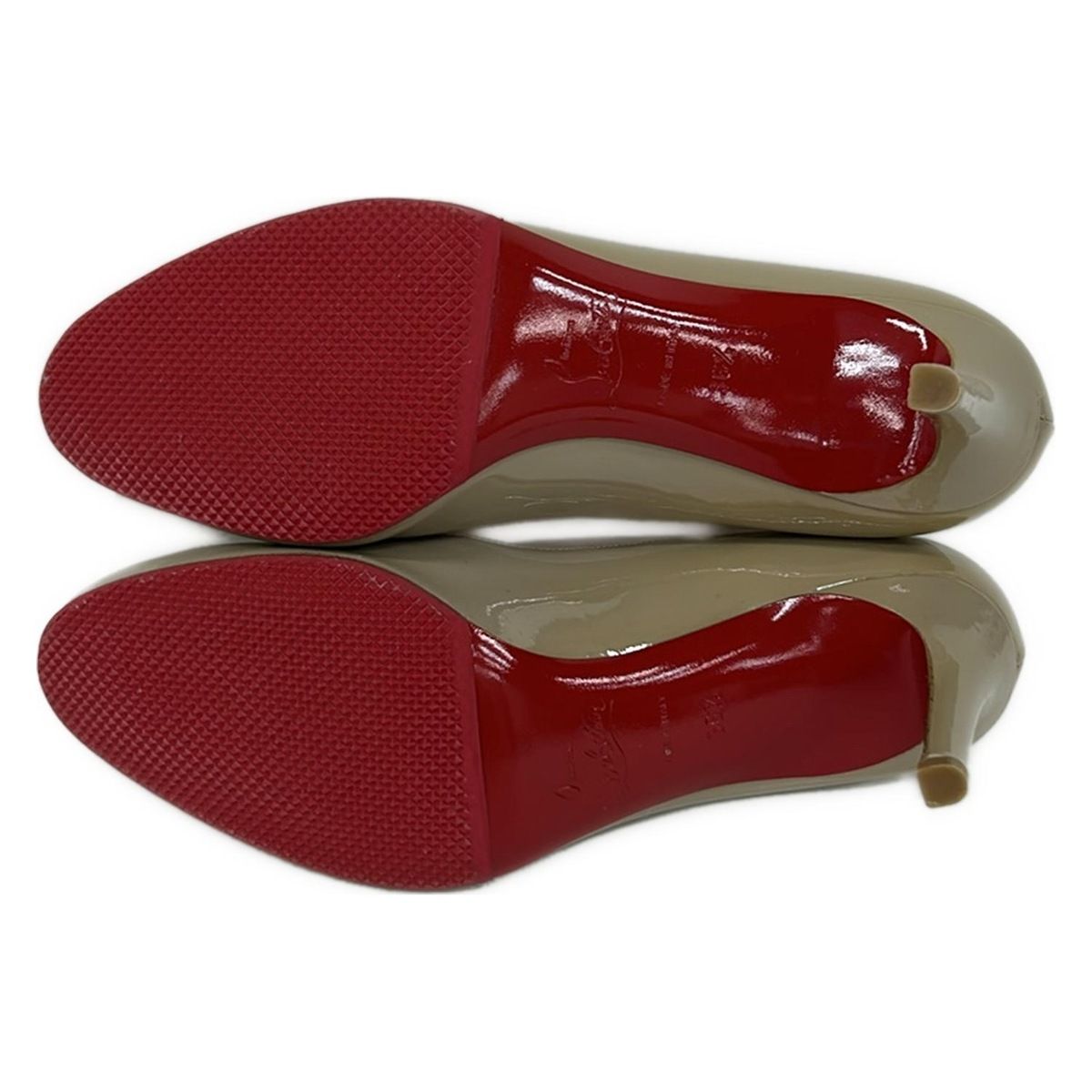 CHRISTIAN Christian Louboutin◇パンプス/36/ベージュ LOUBOUTIN