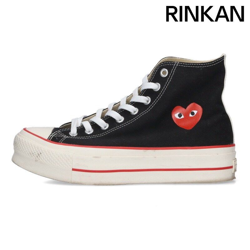 プレイコムデギャルソン ×コンバース CONVERSE ALL STAR LIFTED HI