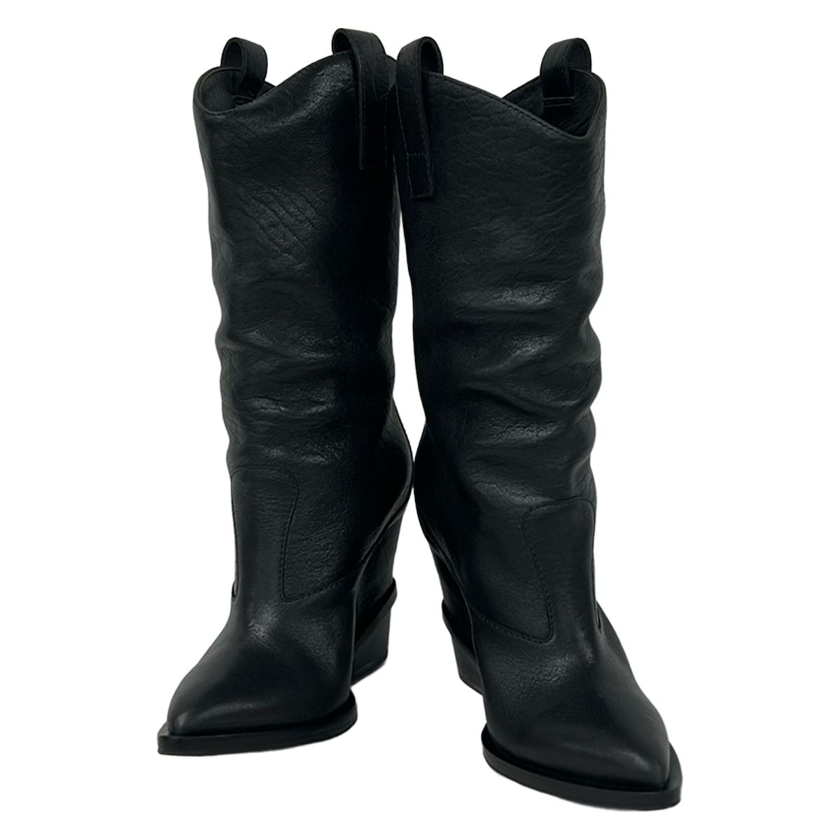 giuseppe zanotti(ジュゼッペザノッティ) ブーツ 36 レディース - 黒